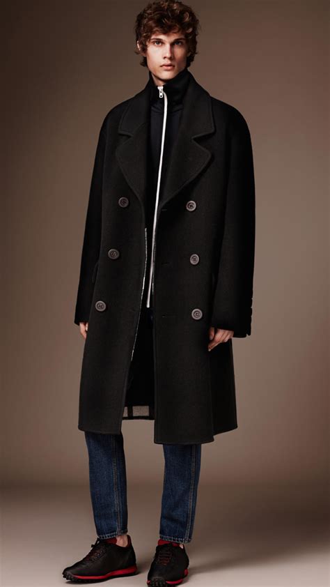 burberry wool and cashmere coat|Burberry men's cashmere overcoat.